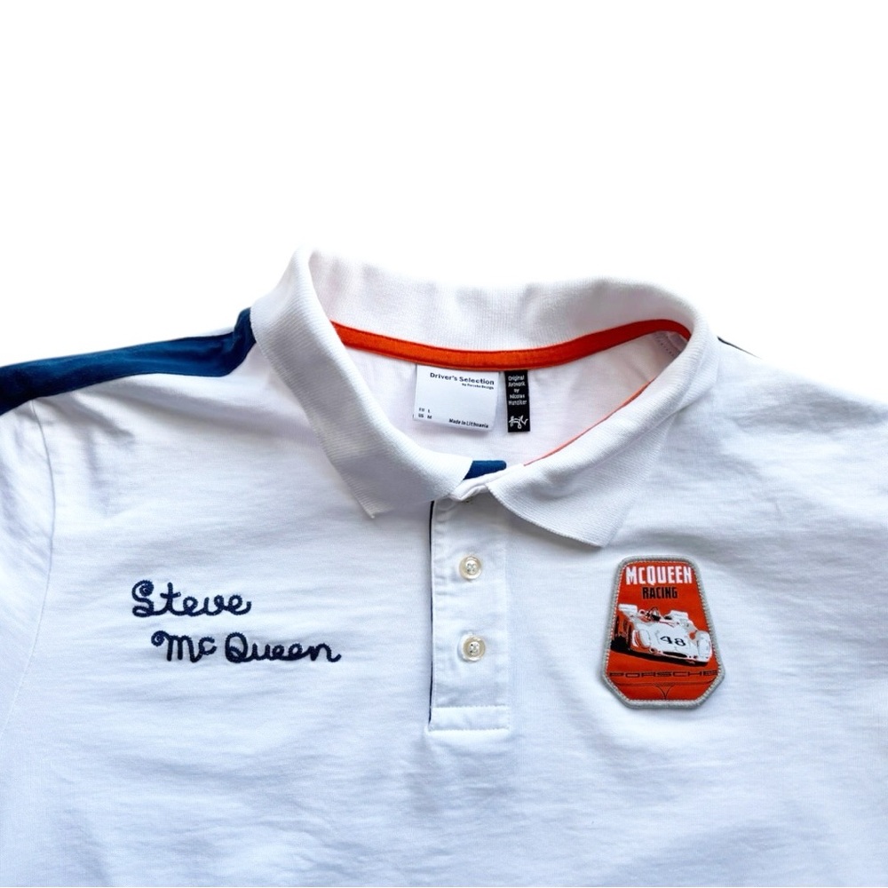 Porsche Design Driver’s Selection Steve McQueen Racing polo shirt | Medium - Picture 8 of 16